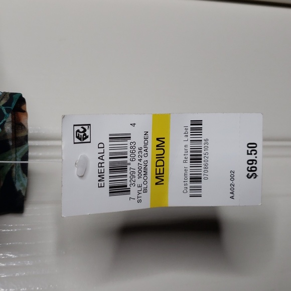 NWT INC Blouse Floral Print Size M - Picture 6 of 9